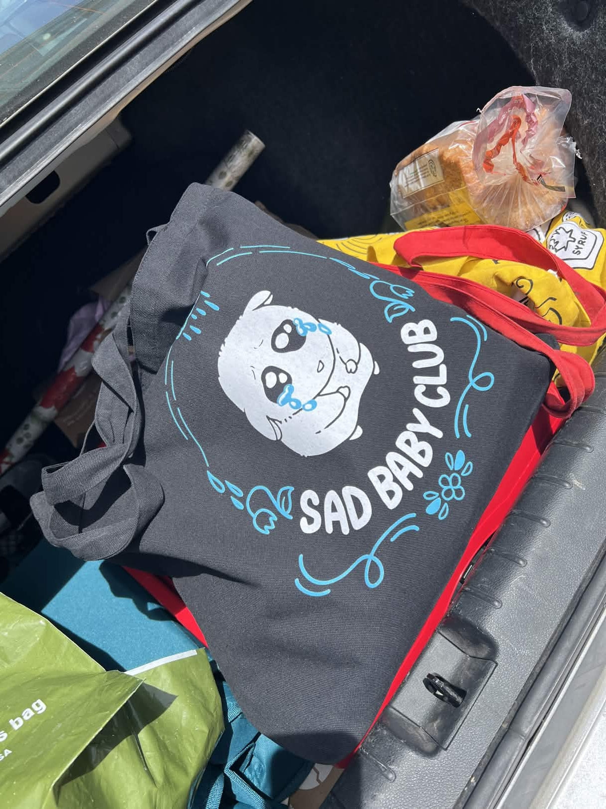 Sad Baby Club Jumbo Tote