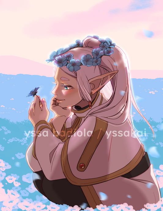 Flowers (Frieren) Print