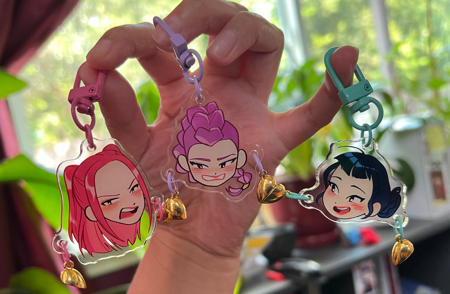 Flustered Demon Hunters Charms