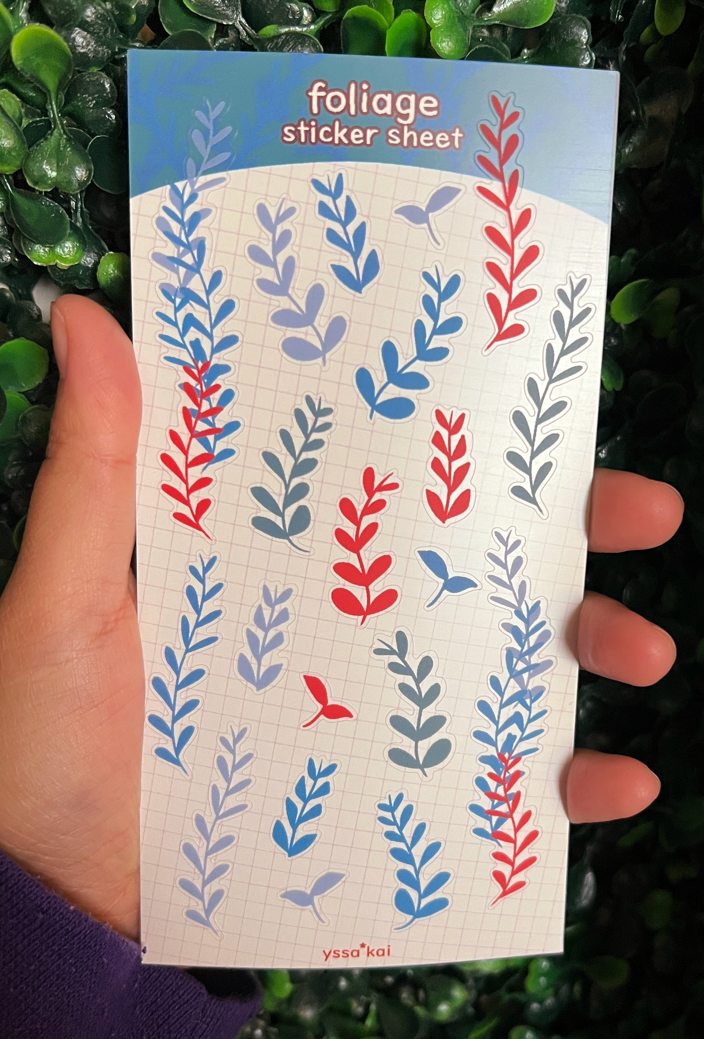 Foliage Sticker Sheet