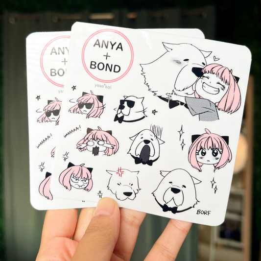 Spy x Family Anya+Bond Sticker Sheet