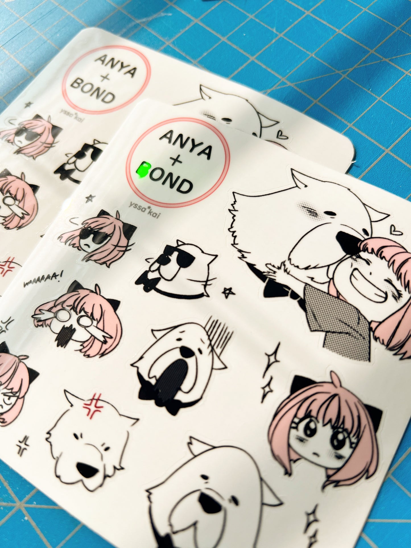 Spy x Family Anya+Bond Sticker Sheet