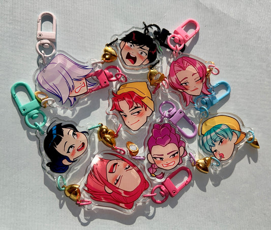 Flustered Demon Hunters Charms