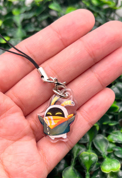 Big Mascots, Small Phone Charms