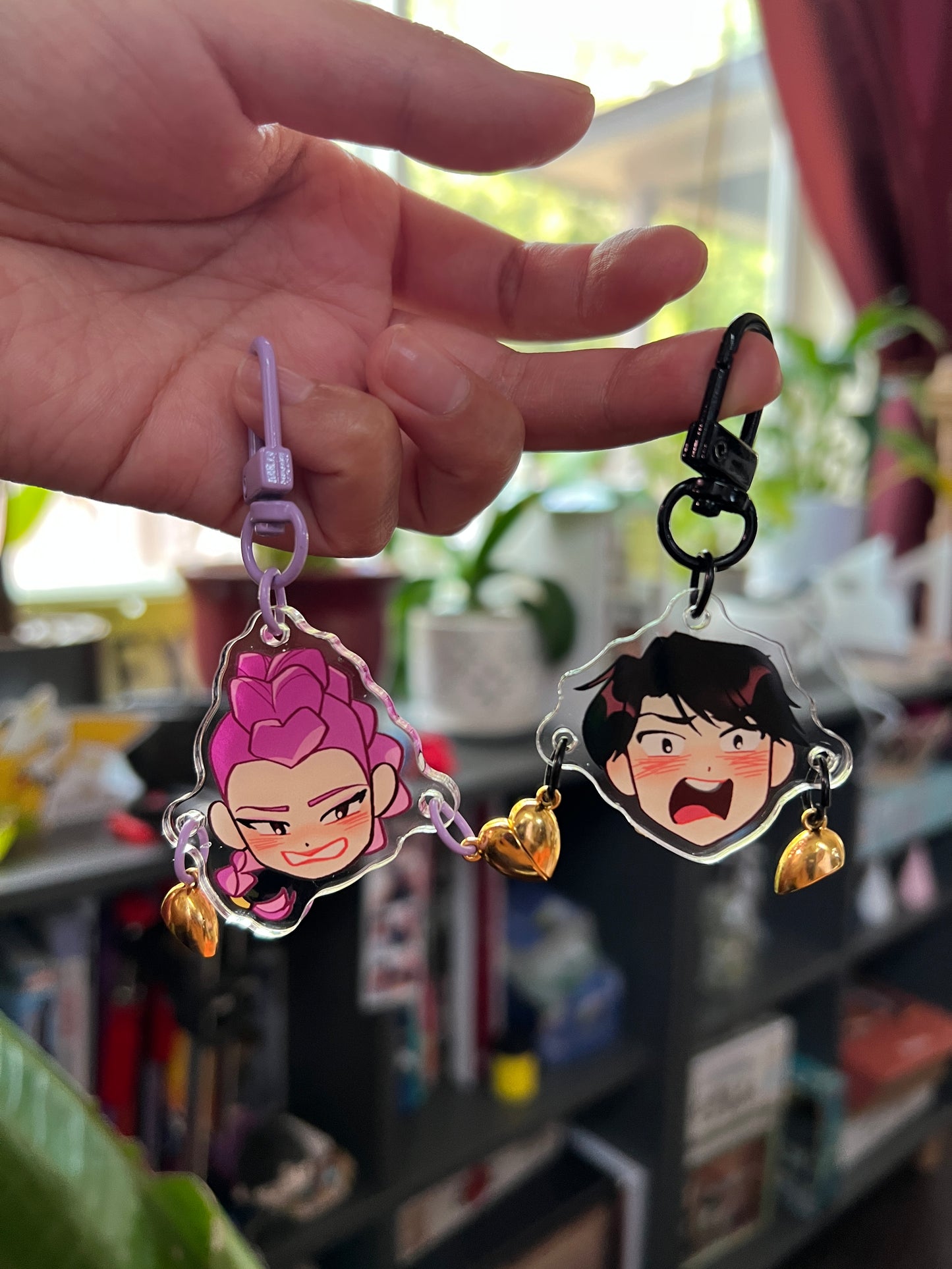 Flustered Demon Hunters Charms