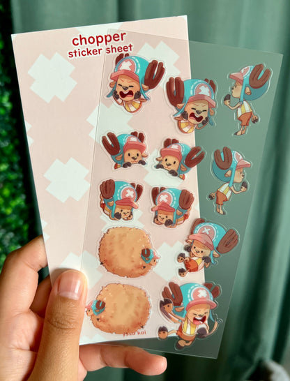 Chopper sticker sheet
