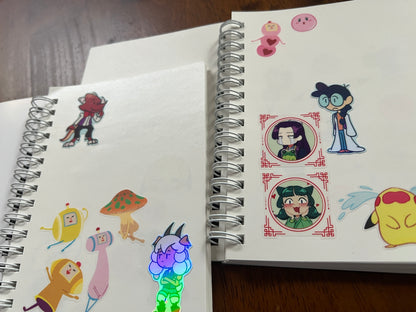Sticker Jail + Bake Reusable Sticker Books