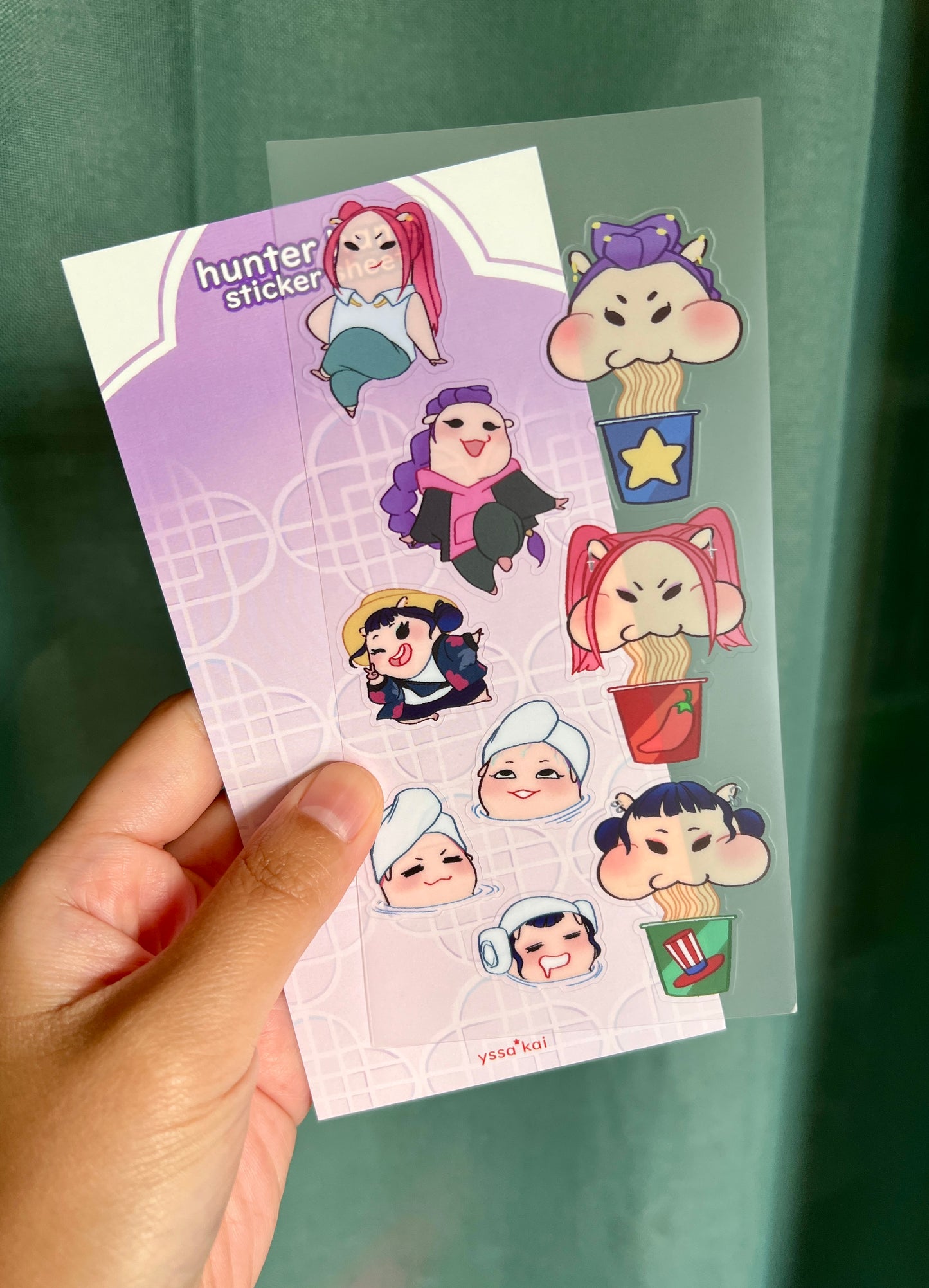 Hunter Hams Sticker Sheet