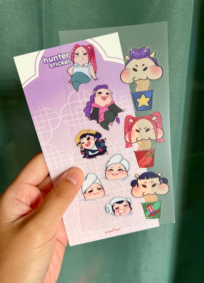 Hunter Hams Sticker Sheet