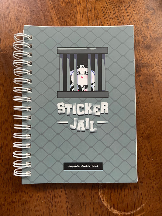 Sticker Jail + Bake Reusable Sticker Books