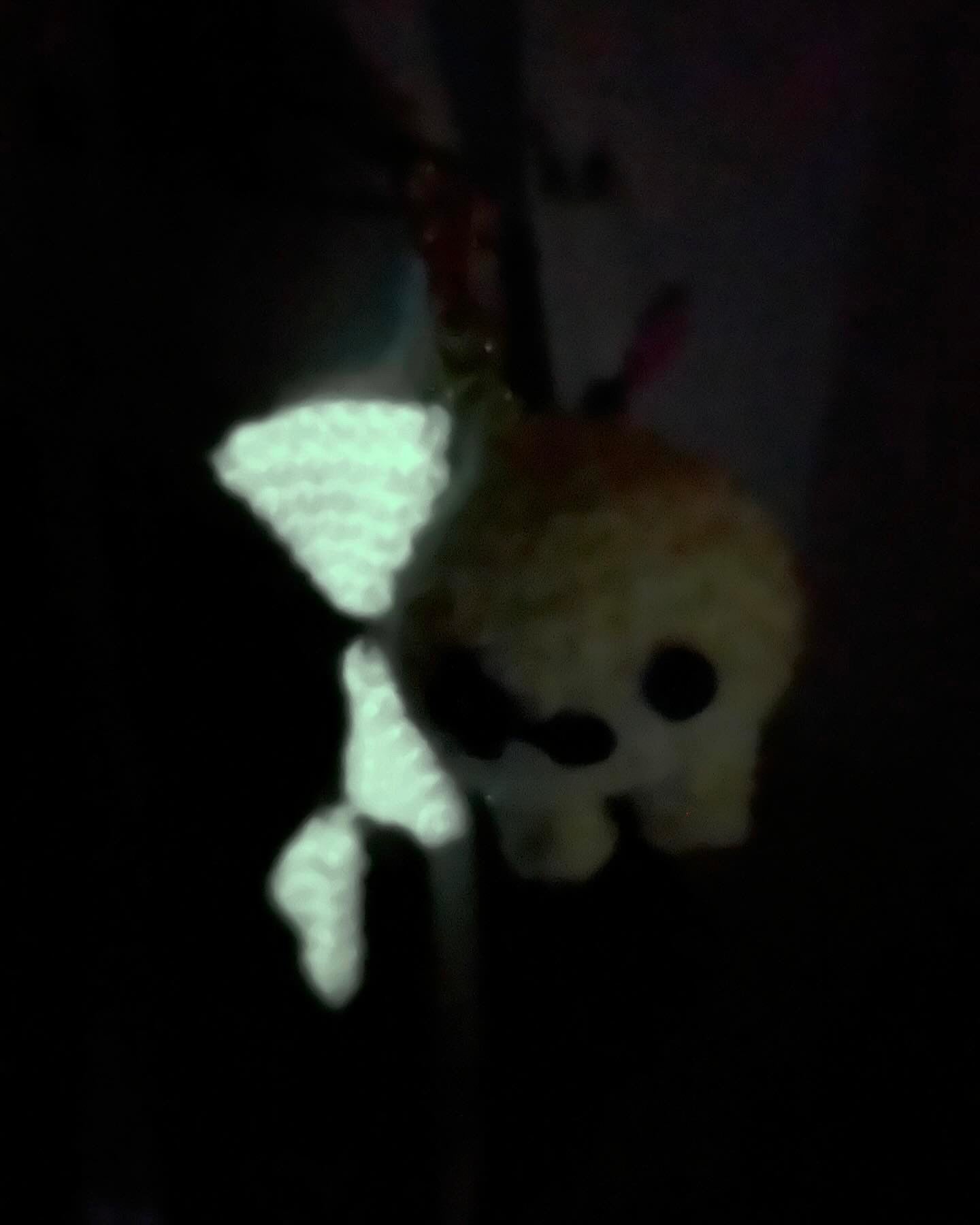 Tri  (Zelda Echoes of Wisdom) Glow in the Dark Crochet Keychain