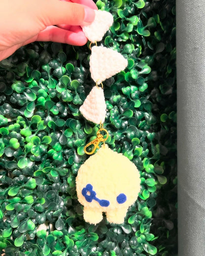 Tri  (Zelda Echoes of Wisdom) Glow in the Dark Crochet Keychain