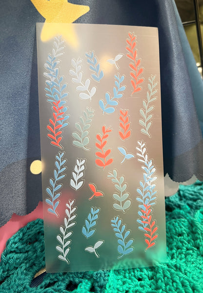 Foliage Sticker Sheet