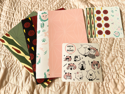 Spy x Family-Themed Notebooks