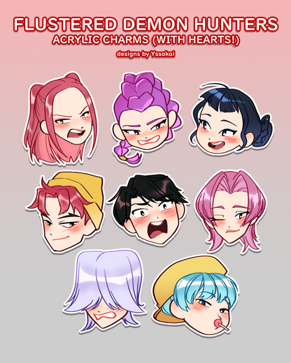 Flustered Demon Hunters Charms
