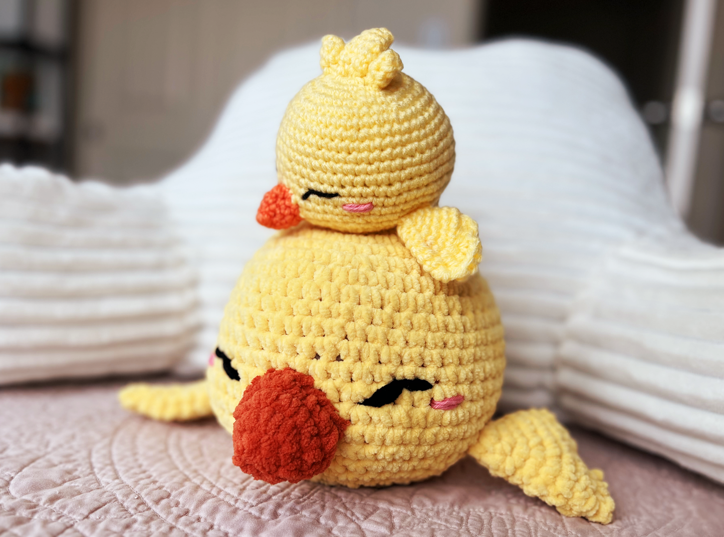 Big Chocobo Balloon Crochet