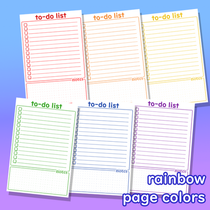 To-Do MultiColor Memos